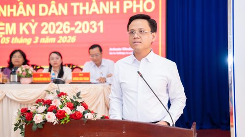 Ông Nguyễn Thế Duy, Phó Tổng Giám đốc Becamex phát biểu tại hội nghị