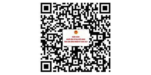 Quét mã QR để xem danh sách 133 người ứng cử đại biểu HĐND tỉnh Lâm Đồng nhiệm kỳ 2026 - 2031