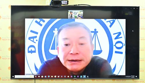 PGS.TS Nguyễn Quang Tuyến, Trưởng khoa Pháp luật Kinh tế, Trường Đại học Luật Hà Nội (tham dự tọa đàm qua zoom)
