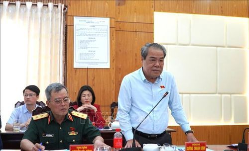 Ông Dương Thanh Bình, Chủ nhiệm Ủy ban Dân nguyện và Giám sát của Quốc hội phát biểu.