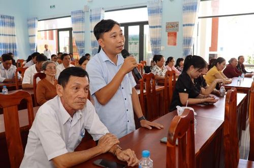 Cử tri Nguyễn Ngọc Sơn gửi gắm nhiều ý kiến tâm huyết đến các ứng cử viên.