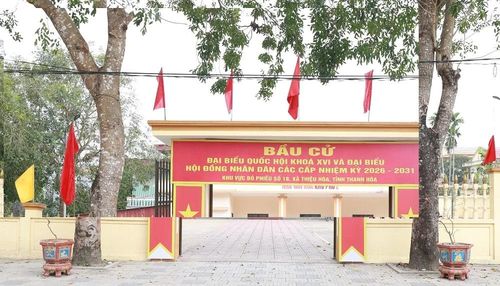 Các khu vực bỏ phiếu được chuẩn bị khang trang, sẵn sàng cho cuộc bầu cử đại biểu Quốc hội khóa XVI và đại biểu HĐND các cấp nhiệm kỳ 2026 - 2031.