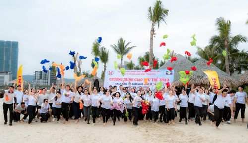 Nữ cán bộ công nhân người lao động Quacontro phấn khởi tham gia các hoạt động thể thao văn hóa nhân dịp Quốc tế phụ nữ 8/3/2026.