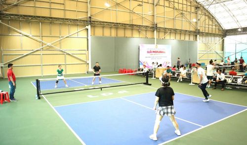 Công ty Nhôm Lâm Đồng - TKV tổ chức Giải Pickleball “Rực rỡ tháng Ba”.