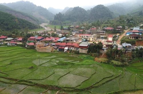 Một góc xã biên giới Bát Mọt.