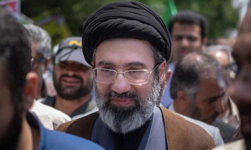 Ông Mojtaba Khamenei trong một lần xuất hiện trước công chúng - Ảnh: AP