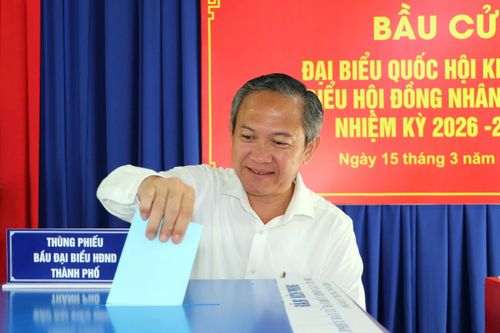 Phường Phú An vận hành thử nghiệm quy trình bầu cử