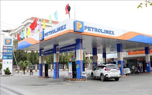 Công ty TNHH MTV Petrolimex Hưng Yên có 74 cửa hàng xăng dầu trực thuộc và hệ thống 40 đơn vị thương nhân nhượng quyền để phục vụ khách hàng. Ảnh: Thế Duyệt/TTXVN