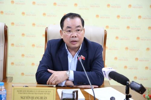 Ông Nguyễn Quang Huân, Đại biểu Quốc hội khóa XV, Ủy viên Đoàn Chủ tịch Ủy ban Trung ương Mặt trận Tổ quốc Việt Nam