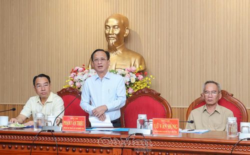 Phó Bí thư Tỉnh ủy, Chủ tịch HĐND tỉnh Phạm Văn Thiều