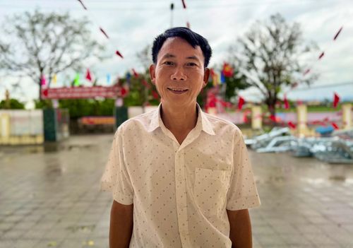 Bí thư Chi bộ thôn Quán Xá Kiều Xuân Mài. Ảnh: Vân Nga