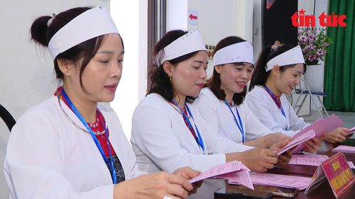 Xã Ba Vì có hơn 11.000 cử tri là đồng bào dân tộc thiểu số.