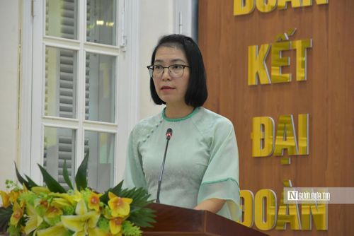 Bà Nguyễn Thị Thanh An - Phó Trưởng ban phụ trách Ban Dân chủ, Giám sát và Phản biện xã hội, cơ quan Ủy ban Mặt trận Tổ quốc Việt Nam Tp.Đà Nẵng.