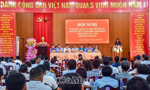 Hơn 150 cử tri xã Châu Thới gặp gỡ với các ứng cử viên đại biểu HĐND tỉnh (Đơn vị bầu cử số 16), nhiệm kỳ 2026-2031.