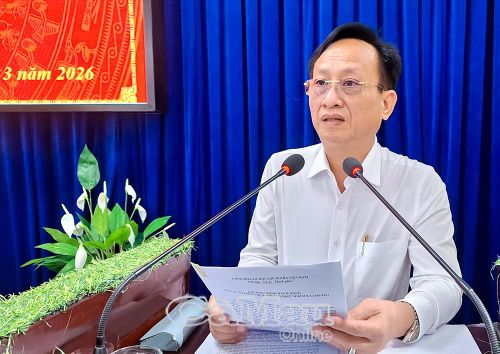 Thay mặt các ứng cử viên, Phó Bí thư Tỉnh ủy, Chủ tịch HĐND tỉnh Phạm Văn Thiều trân trọng tiếp thu các ý kiến tâm huyết của cử tri, đồng thời cho biết sẽ tổng hợp, chuyển đến cơ quan chức năng xem xét, giải quyết theo thẩm quyền.