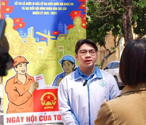 Nguyễn Kim Quý, Chủ tịch Hội sinh viên Đại học Bách khoa Hà Nội. Ảnh: Thanh Tùng/TTXVN