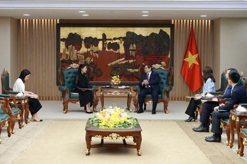 Toàn cảnh cuộc tiếp. Ảnh: VGP/Nhật Bắc