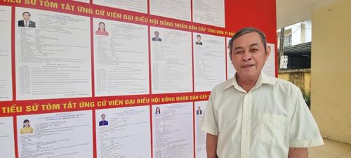 Ông Nguyễn Tuấn Phượng, cử tri thôn Gia Du, xã Bình Xuyên