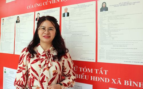 Đồng chí Trần Thị Thanh Tâm – Chủ tịch UBND xã Bình Tuyền