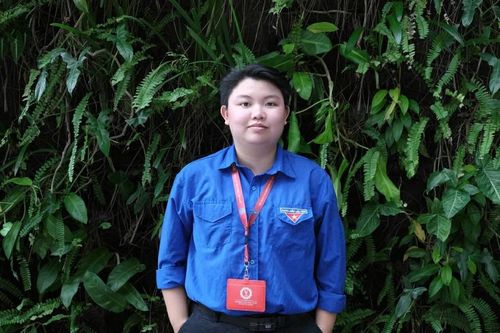 Bùi Ngọc Hân, ngành Luật Hành chính, Trường Đại học Luật TPHCM. Ảnh: NVCC.