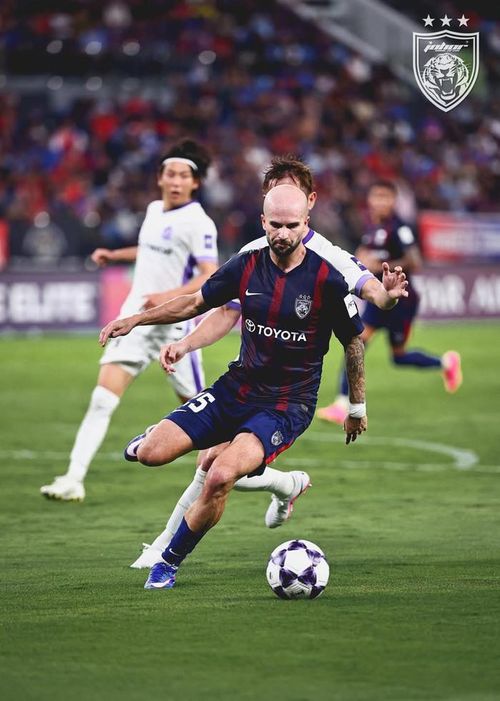 Cầu thủ nhập tịch bị cấm ở tuyển Malaysia vẫn đá ở CLB. Ảnh: JDT