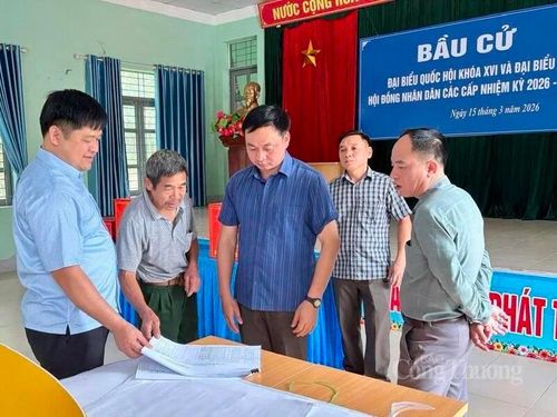 Công tác rà soát, kiểm tra được chú trọng trước những ngày bầu cử tại xã Tuần Giáo. 
