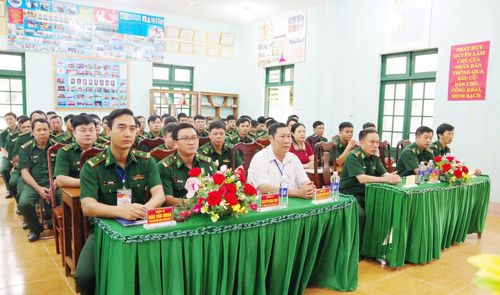 Không khí bầu cử sớm tại Đồn biên phòng Nâm Na, đứng chân trên địa bàn xã Đắk Wil (Lâm Đồng)