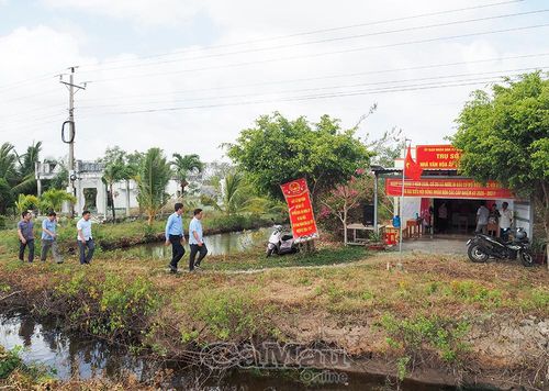 Sinh khí ngày hội hiện rõ tại ấp Lam Điền, xã Gành Hào.