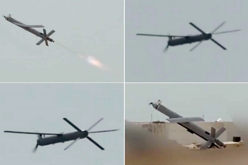 Các góc nhìn của một UAV Shahed-101. Ảnh: Army Recognition
