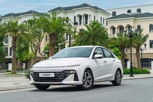 Hyundai Accent ghi nhận mức giảm đáng kể trong tháng 2 khi doanh số giảm 59,2%, từ 669 xe xuống còn 273 xe.