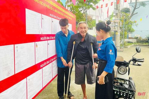 Với những cử tri khuyết tật...