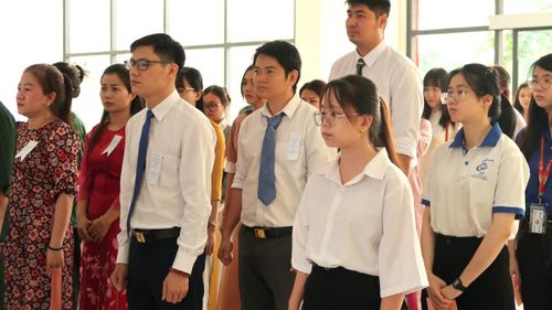 Tại tổ bầu cử số 19 và 20 (Ký túc xá khu B, Đại học Quốc gia TPHCM) có hơn 2.900 cử tri.