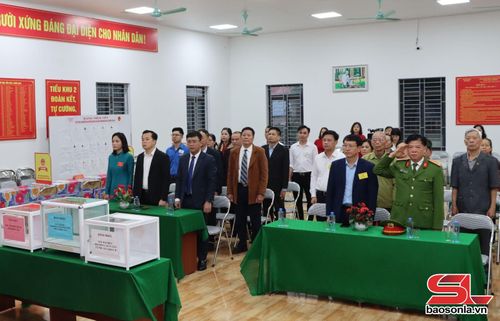 Các đại biểu dự khai mạc bầu cử đại biểu Quốc hội khóa XVI và HĐND các cấp nhiệm kỳ 2026-2031.