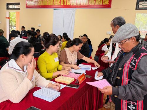 Không khí bầu cử sôi nổi tại các xã miền núi tỉnh Quảng Trị