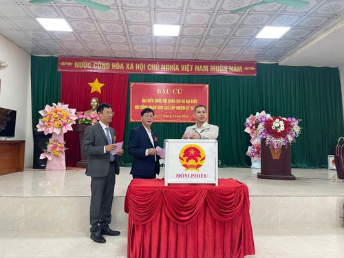 Cử tri trong ngày hội bầu cử