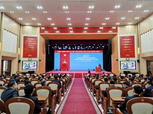 Khu vực bỏ phiếu số 29 cơ quan Bộ Tư lệnh Quân chủng Hải quân, phường Hồng Bàng, TP Hải Phòng