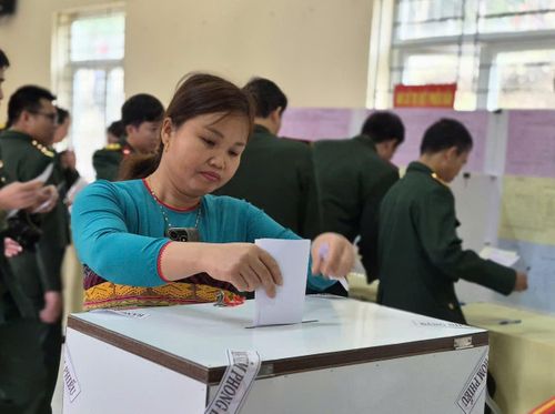 Mỗi là phiếu đều chất chứa niềm tin và kỳ vọng của cử tri. Ảnh: Đào Cảnh