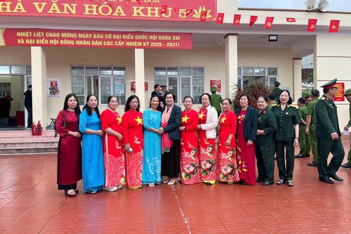 Ngày 15/3 thực sự là Ngày hội của các cử tri khu 5, Đặc khu Vân Đồn.