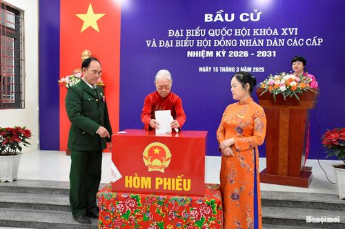 Bà Nguyễn Thị Châu (90 tuổi, thôn Yên Vĩnh) cho biết: “Bầu cử là quyền lợi và cũng là trách nhiệm của mỗi công dân. Sáng nay tôi đến điểm bỏ phiếu từ khá sớm, thấy công tác tổ chức rất chu đáo, các lực lượng hướng dẫn tận tình, an ninh trật tự được bảo đảm. Tôi đã tìm hiểu kỹ danh sách các ứng cử viên và mong muốn lựa chọn những người thật sự có tâm, có trách nhiệm để đại diện cho ý chí, nguyện vọng của nhân dân”.