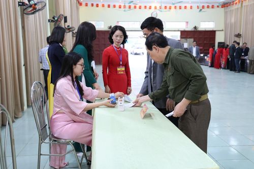 Công tác tổ chức bầu cử tại xã Xuân Mai được chuẩn bị chu đáo, bảo đảm đúng quy định và an toàn.