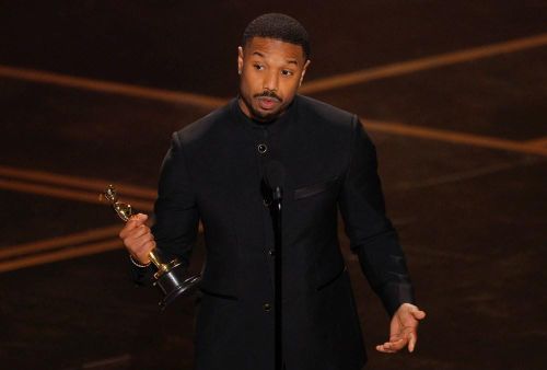 Michael B. Jordan thắng giải Nam diễn viên chính xuất sắc. Ảnh: Getty