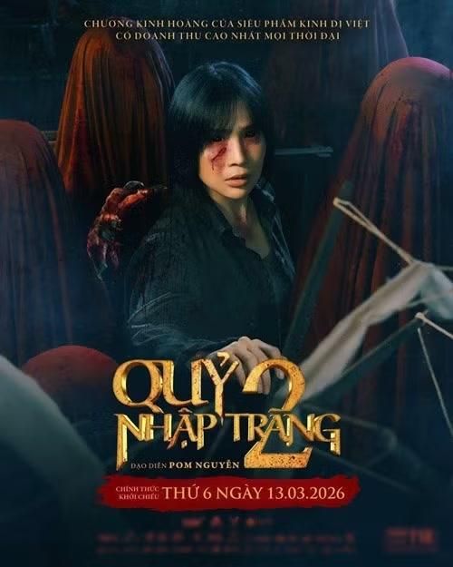 Sự xuất hiện của Khả Như trong dự án điện ảnh kinh dị "Quỷ nhập tràng 2" đang thu hút sự chú ý của khán giả.