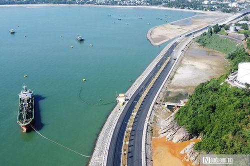 Khu vực xây dựng cảng Liên Chiểu.