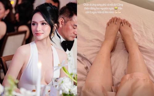 Hương Giang gặp sự cố sức khỏe ngoài ý muốn. Ảnh: IGNV