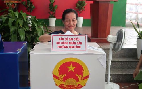 Trong ngày 15/3, thời tiết tại TPHCM rất thuận lợi cho cử tri đi bầu cử, tình hình an ninh trật tự đảm bảo ổn định