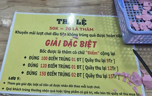 Trên thực tế, không bao giờ người chơi thắng vì muốn cho tích bao nhiêu điểm là tùy thuộc vào các đối tượng.
