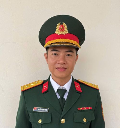 Thượng úy Nguyễn Mạnh Cường.