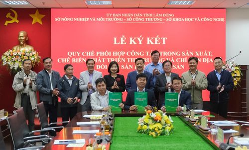 Sở Nông nghiệp và Môi trường, Sở Công thương và Sở Khoa học và Công nghệ đã ký kết Quy chế phối hợp