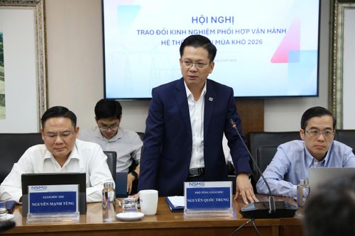 Ông Nguyễn Quốc Trung, Phó Tổng giám đốc Công ty TNHH MTV Vận hành hệ thống điện và thị trường điện Quốc gia (NSMO).