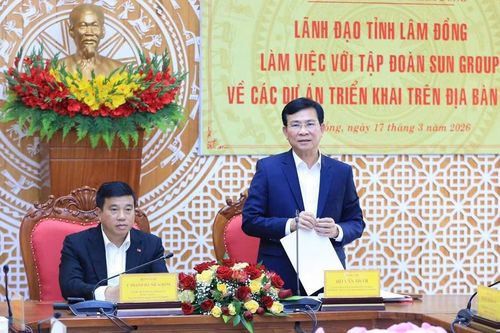 Chủ tịch Lâm Đồng Hồ Văn Mười cam kết địa phương luôn đồng hành, hỗ trợ cộng đồng doanh nghiệp.